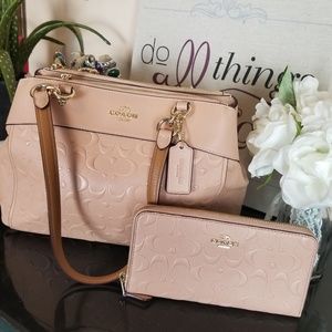 COACH Brooke Carryall Handband and Wallet